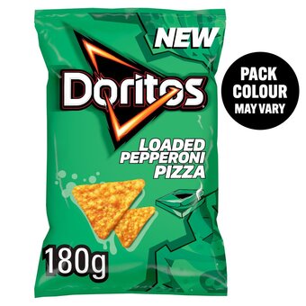 Morrisons Doritos loaded pepperoni pizza tortilla chips offer