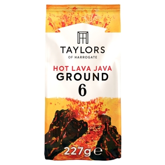 Morrisons Taylors of harrogate hot lava java ground coffee offer