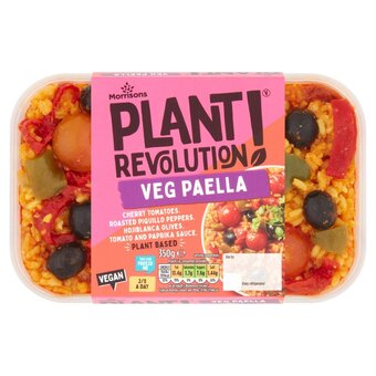 Morrisons Morrisons plant revolution vegetable paella offer