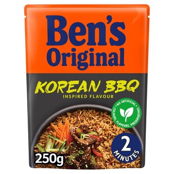 Morrisons Bens original korean bbq inspired microwave rice offer