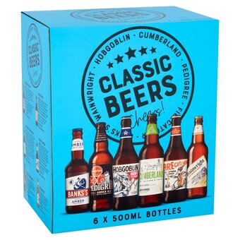 Morrisons Classic ales mixed pack beers offer