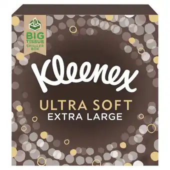 Morrisons Kleenex ultra soft extra large compact tissues offer
