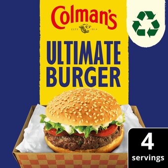 Morrisons Colman's big night in ultimate burger offer