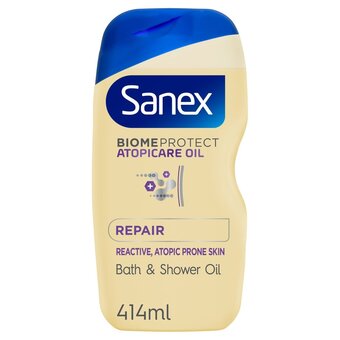 Morrisons Sanex biome protect plus atopicare bath and shower oil offer