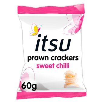 Morrisons Itsu prawn crackers sweet chilli offer