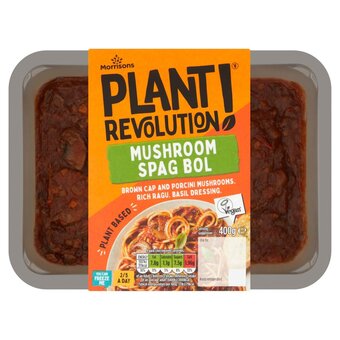 Morrisons Morrisons plant revolution mushroom bolognese offer