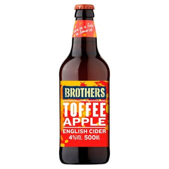 Morrisons Brothers toffee apple premium cider bottle offer