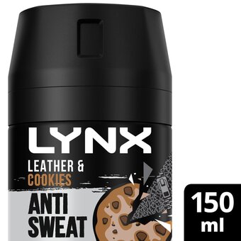 Morrisons Lynx collision leather + cookies anti-perspirant dry offer