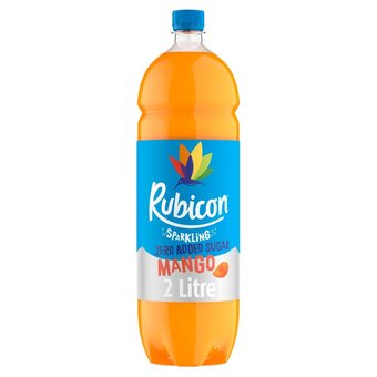 Morrisons Rubicon sparkling mango juice sugar free soft drink offer