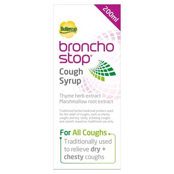 Morrisons Bronchostop cough syrup - traditionally used to relieve any type of cough offer