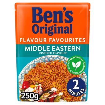 Morrisons Ben's original middle eastern inspired rice offer