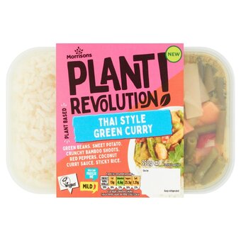 Morrisons Morrisons plant revolution thai green curry with sticky rice offer