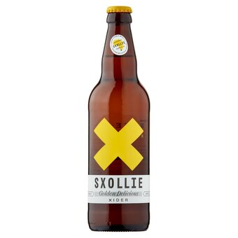 Morrisons Sxollie golden delicious apple cider offer