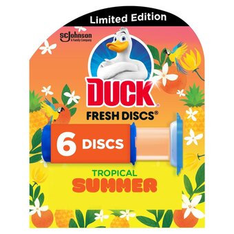 Morrisons Duck fresh disc holder tropical summer offer