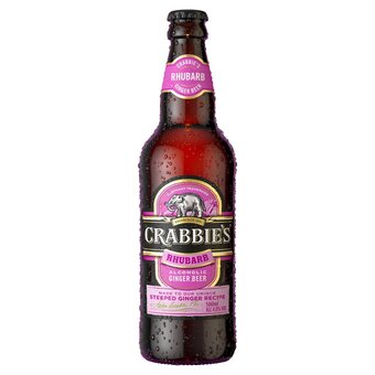 Morrisons Crabbie's rhubarb alcoholic ginger beer offer