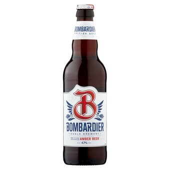 Morrisons Bombardier amber bitter ale beer offer