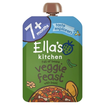 Morrisons Ella's kitchen veggie feast with basil offer