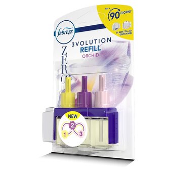 Morrisons Febreze zero% 3volution plug in refill orchid offer