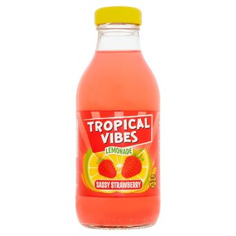 Morrisons Tropical vibes lemonade sassy strawberry offer