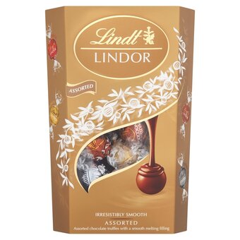 Morrisons Lindt lindor assorted cornet truffles offer