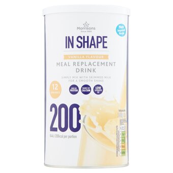 Morrisons Morrisons in shape vanilla meal replacement drink offer