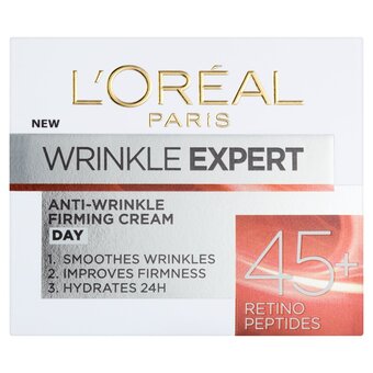 Morrisons L'oreal paris wrinkle expert firming day cream 45+ offer