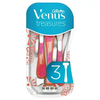 Morrisons Venus treasures disposable razors offer