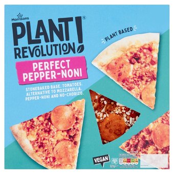 Morrisons Morrisons plant revolution perfect pepper noni pizza offer