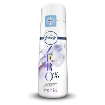 Morrisons Febreze zero% orchid air freshener mist offer