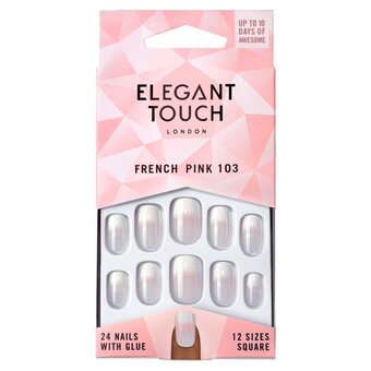 Morrisons Elegant touch 103 medium bare natural f/nails offer