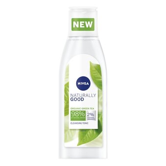 Morrisons Nivea naturally good organic green tea cleansing tonic offer