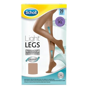 Morrisons Scholl light legs tights 20 denier nude extra large offer