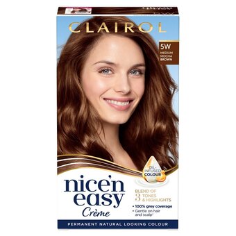 Morrisons Nice 'n easy permanent hair colour 5w natural medium caramel brown (118b) offer
