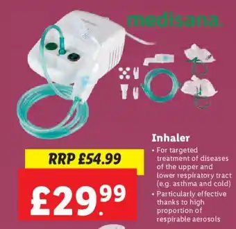 Lidl Medisana Inhaler offer