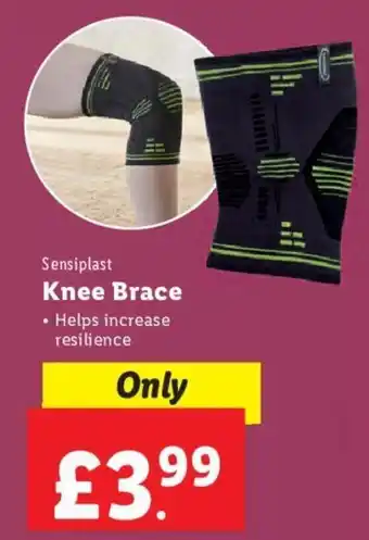 Lidl Sensiplast Knee Brace offer