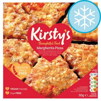 Tesco Kirsty's free from margherita pizza 315g offer