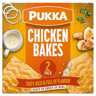 Tesco Pukka 2 chicken bakes 306g offer