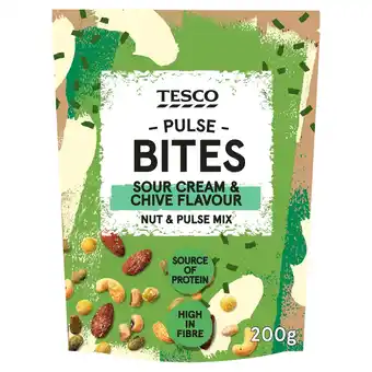 Tesco Tesco sour cream & chive flavour nut & pulse mix 200g offer