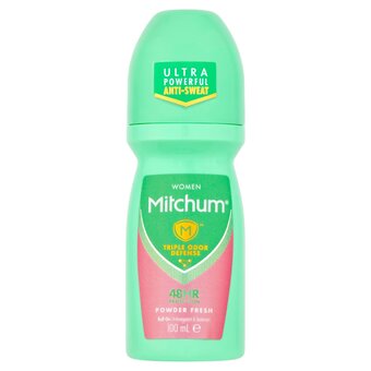 Tesco Mitchum powder fresh roll on100ml offer