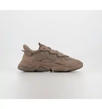 Office Adidas ozweego trainers chalky brown white offer