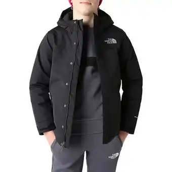Surfdome The north face north face zaneck insulated parka boys jacket - tnf black offer