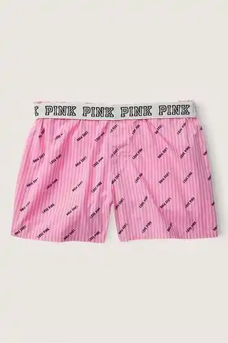 Victoria's Secret Victorias secret pink victoria's secret pink flannel boxy pajama shorts offer