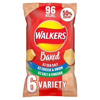 Morrisons Walkers baked crisps variety pack offer
