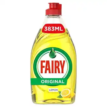 Morrisons Fairy washing up liquid lemon offer