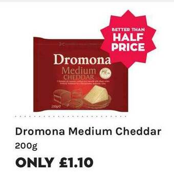 Dromona Medium Cheddar