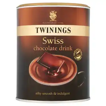 Tesco Twinings luxury chocolate drink 350g offer