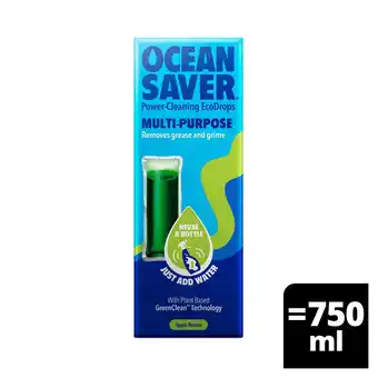 Tesco Oceansaver apple multi purpose cleaner ecodrops 10ml offer