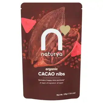 Tesco Naturya organic cacao nibs 125g offer