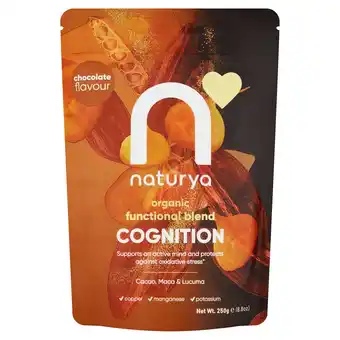 Tesco Naturya organic blend cognition chocolate flavoured 250g offer