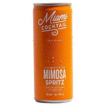 Morrisons Miami cocktail mimosa offer